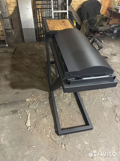 Мангал loft с крышкой