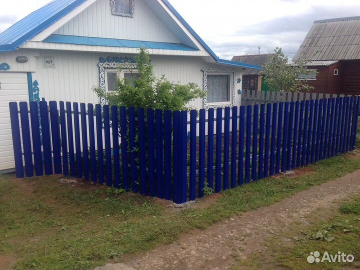 Евроштакетник Ультрамарин