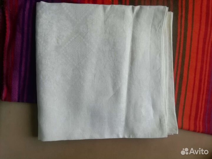 Скатерть льняная СССР