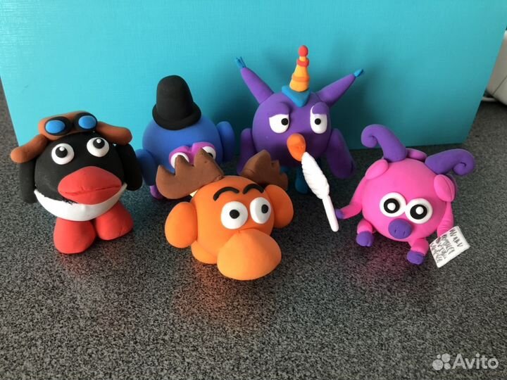 Игрушки из лёгкого пластилина (поделки своими рука