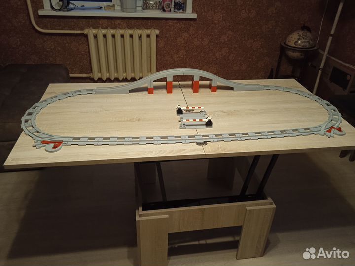 Lego дупло мост 10872 + доп.рельсы 10882