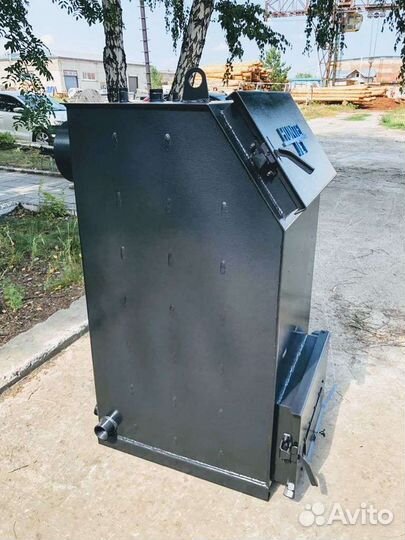 Твердотопливный котел с большой топкой под дрова