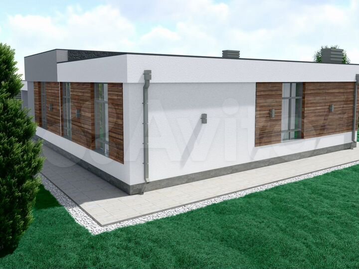 Дом 178 м² на участке 1 сот.