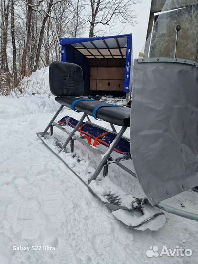 Сани пассажирские для снегохода бу