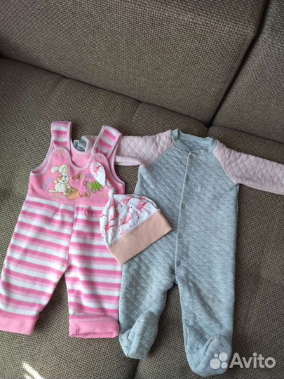 Вещи пакетом для девочки 68-74