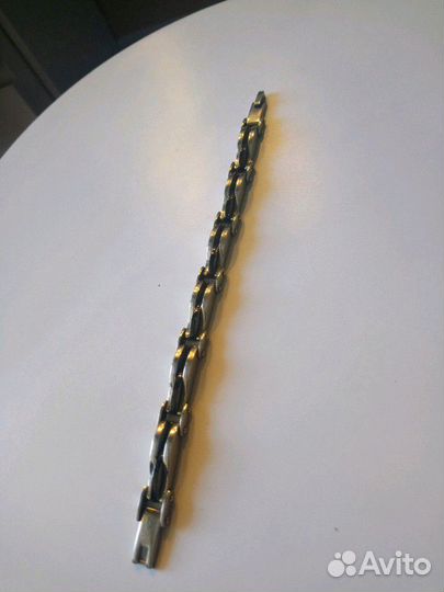 Брослет муж. сталь, гравировка