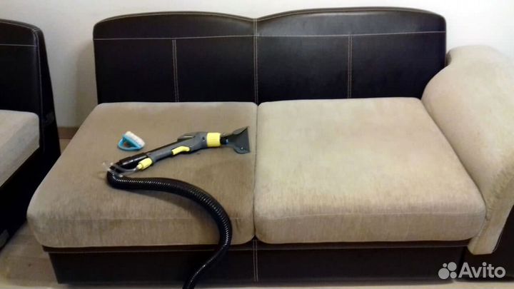 Химчистка мягкой мебели дивана матраса кресла
