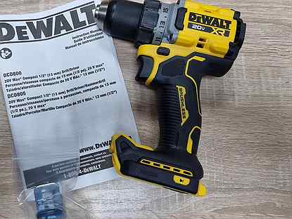 Дрель шуруповерт Dewalt 20V DCD800B (Мексика)