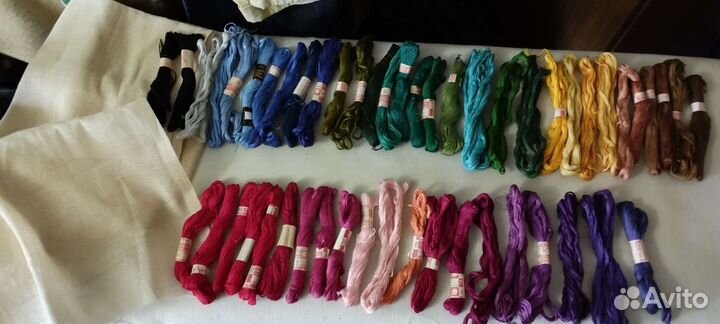 Все для рукоделия, галстуки, ткани для шитья