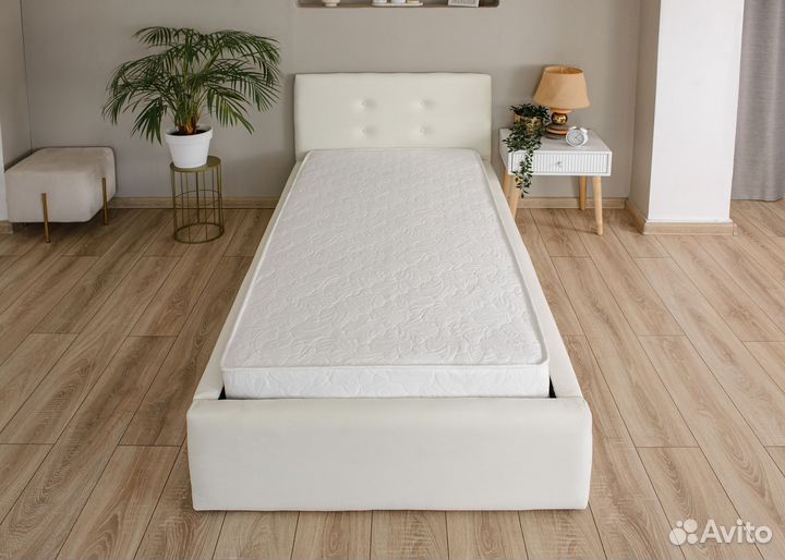 Кровать 80х200 с матрасом + подъемный механизм