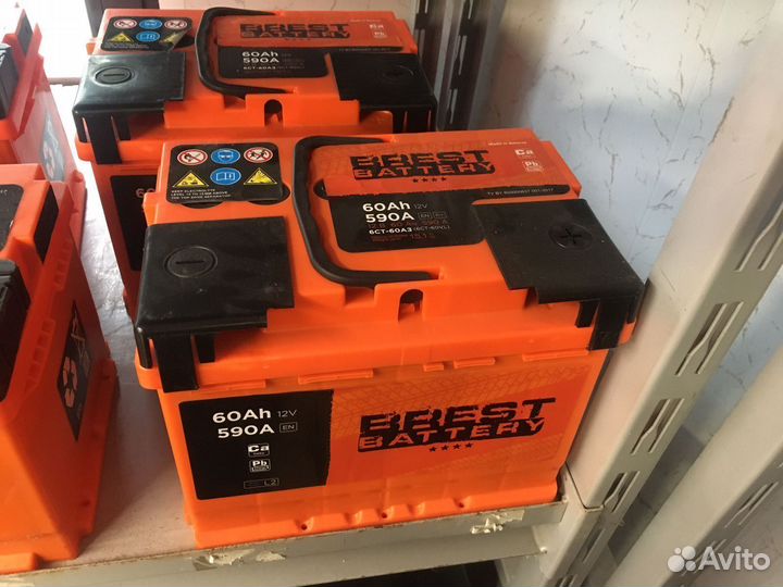 Аккумулятор Brest 60 ампер Беларусь