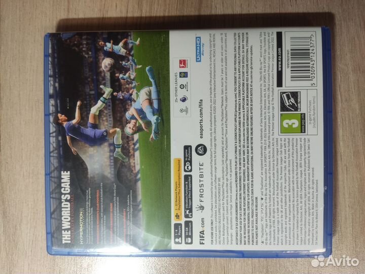 Fifa 23 ps5 диск