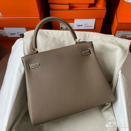 Сумка hermes kelly, ручная работа