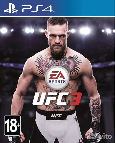 Диск Sony Playstation 4 UFC 3