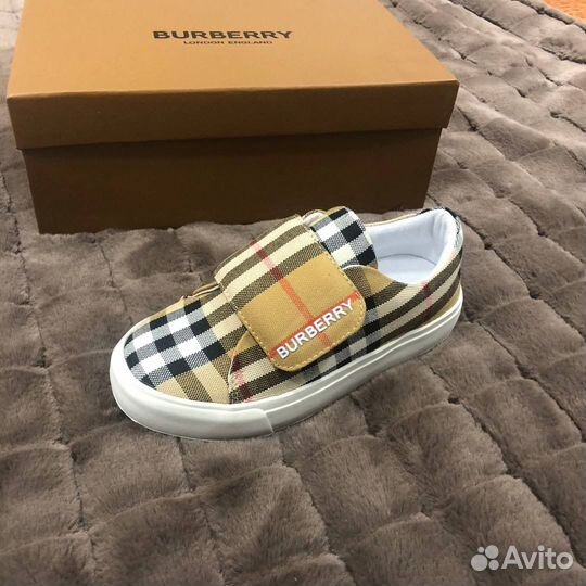 Детские кеды Burberry