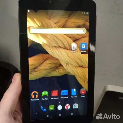 Планшет irbis tz 70