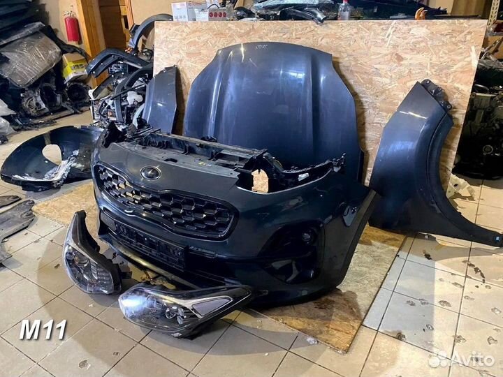 Ноускат Киа Спортейдж 4 передняя часть в сборе