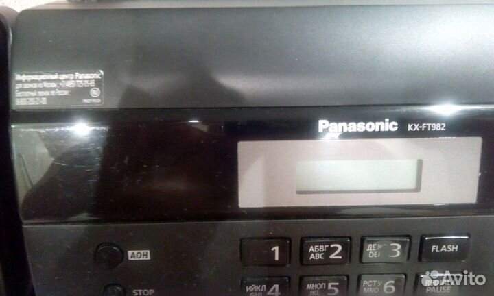 Телефон/факс Рanasonic KX-FT982