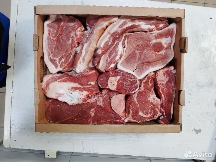 Мясное ассорти свинина + говядина 12-14 кг