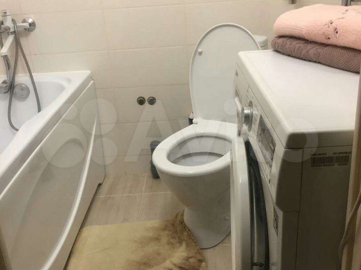 1-к. квартира, 34 м², 2 кровати