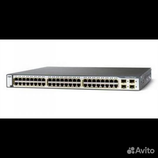 Коммутатор Cisco Catalyst WS-C3750-48TS-S