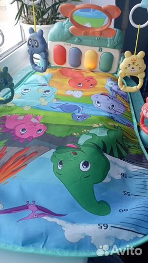 Детский коврик с музыкой