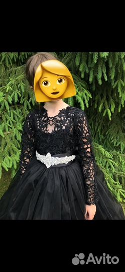 Вечернее платье в пол на девочку