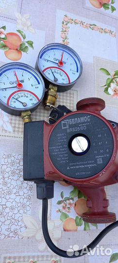 Циркуляц-ный насос нц 32/6-180 и термоманометры