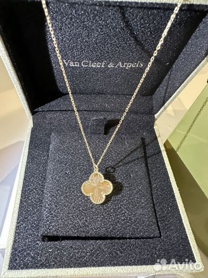 Van cleef колье золото 585 пробы