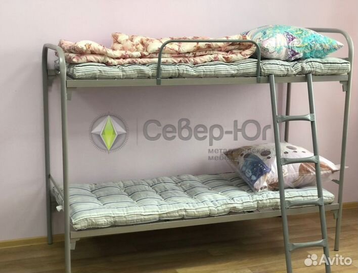 Кровать металлическая односпальная