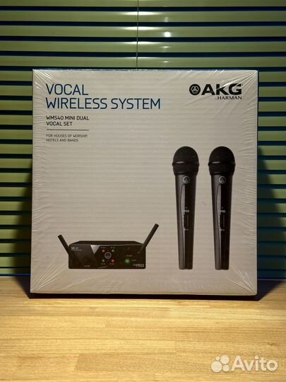 Радиосистема AKG WMS40 Mini2 Vocal Set BD US45A/C