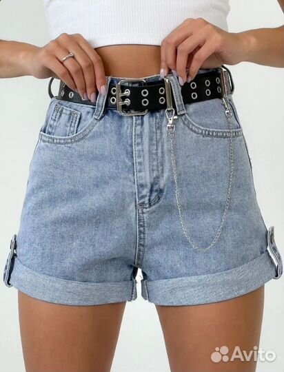 Шорты джинсовые