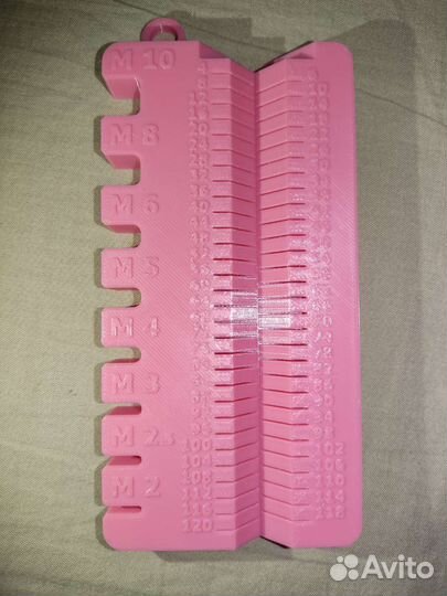 Инструмент для измерения винтов, M2-M10, 4-120 мм