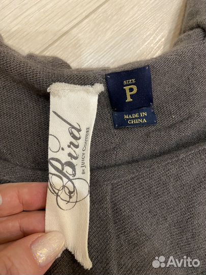 Дизайнерское платье шерсть xs/s by juicy couture