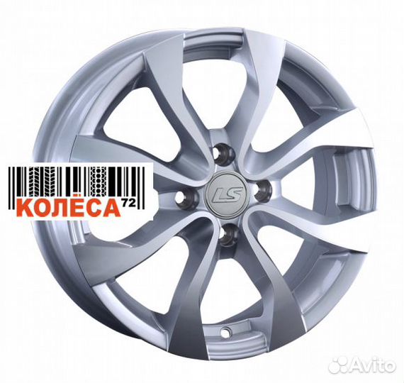 LS Wheels LS1013 6x15 4x100 ET50 Dia60.1 SF