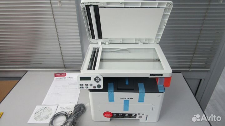 Мфу лазерный Pantum M7100DW черно-белая печать, A4