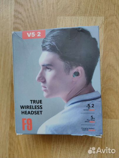 Новые беспроводные наушники F9 Bluetooth 5.2