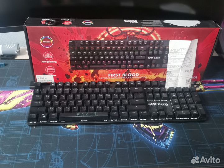 Игровая клавиатура first blood