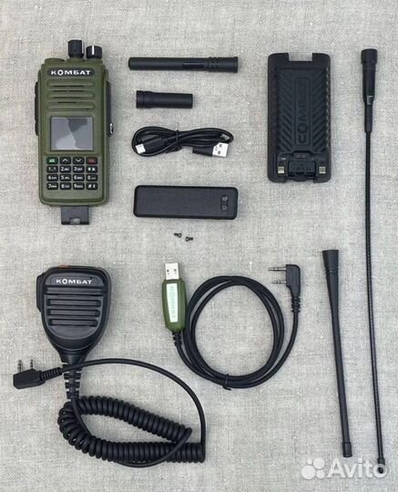 Защищенная цифровая DMR рация комбат-44 тактик про