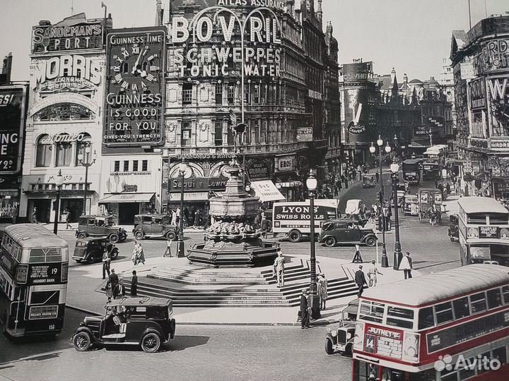 Картина Лондон красный автобус+2 картины в подарок