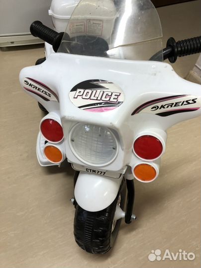Электрический мотоцикл детский