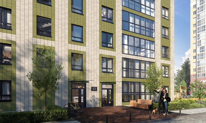 2-к. квартира, 57 м², 6/17 эт.