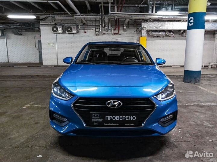 Hyundai Solaris 1.4 AT, 2017, 48 250 км