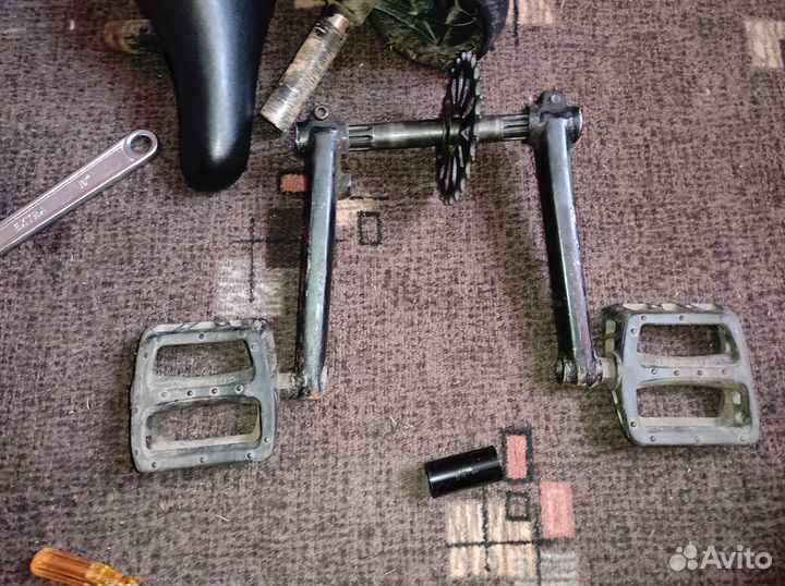 Запчасти на bmx