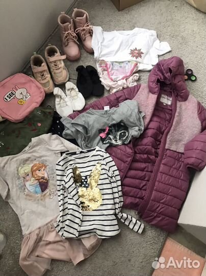 Вещи пакетом для девочки от 128р