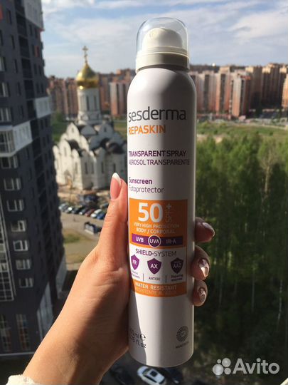 Солнцезащитный спрей sesderma
