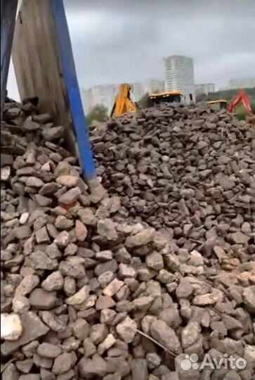 Щебень вторичный с доставкой