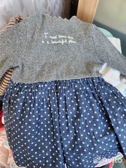 Детские вещи для девочки 80-86