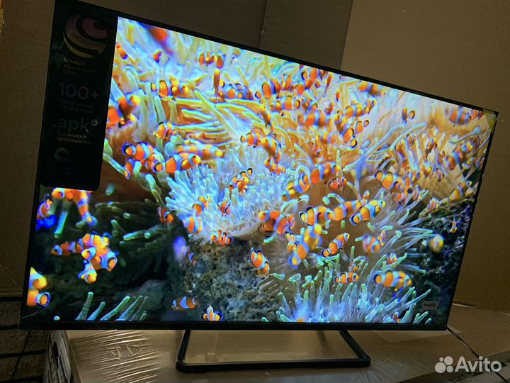 Телевизор 43 SMART 4K в максимальным фарше