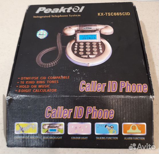 Телефонный аппарат Peaktol KX-TSC665CID